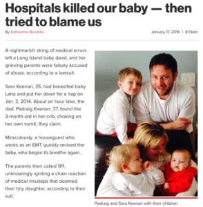 Hospitals killed our baby -- then tried to blame us