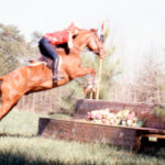 TRHC---1990-Horse-Trials---woman-rider-and-brown-horseOPT