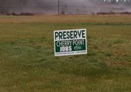 preserve cherry point sign